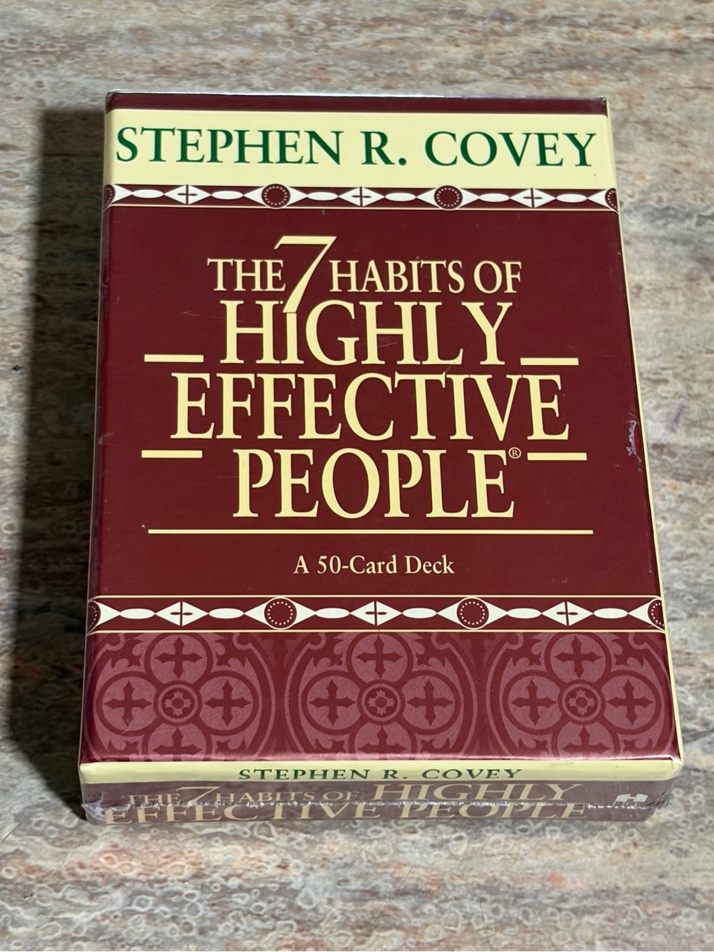 The 7 Habits of Highly Effective People 50-card deck by Steven R. Covey
